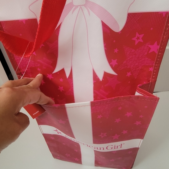 American Girl NWT Reusable Gift Bag with pocket. - Picture 7 of 7